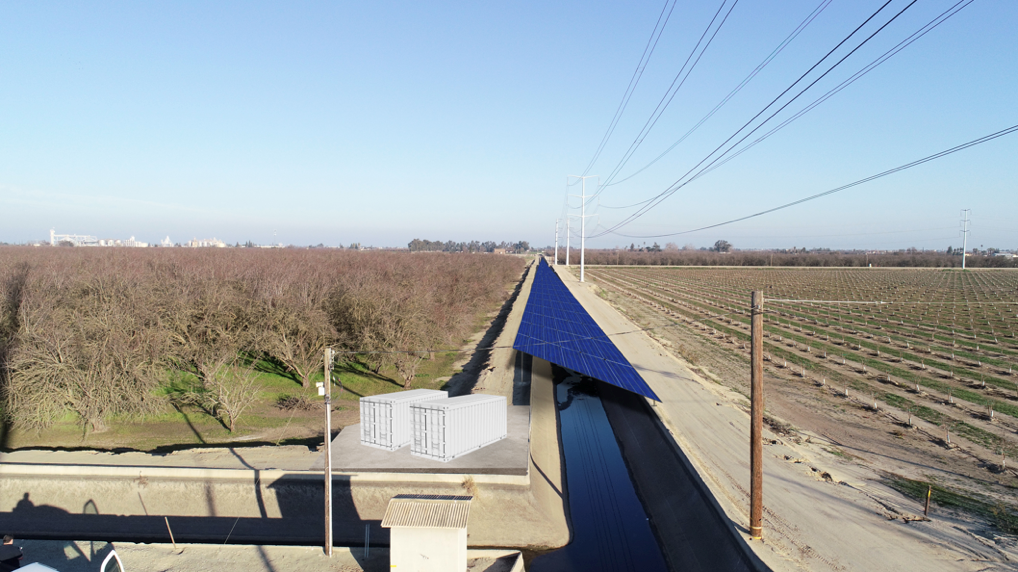 Solar canal photo